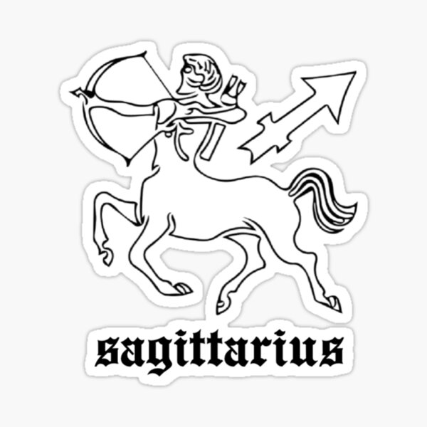 Sagittarius Gang Sticker