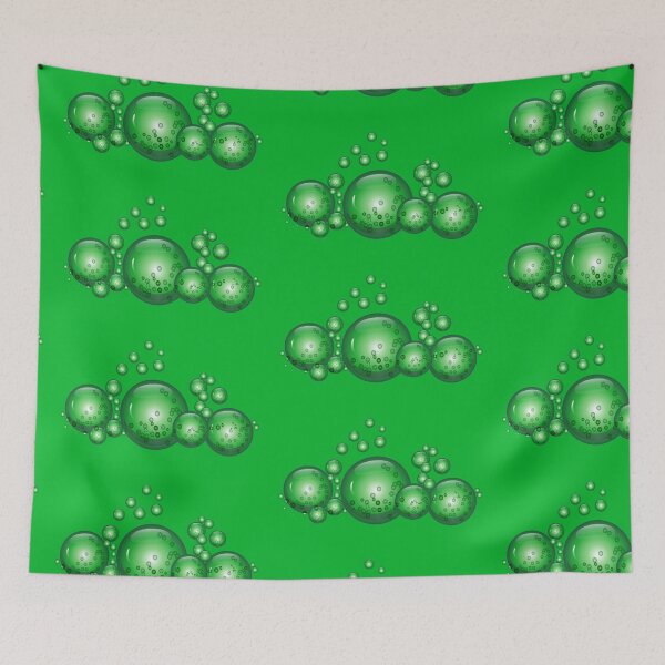 Item preview, Green shiny bubbles designed and sold by Kajaniko.