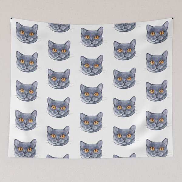 Item preview, British Shorthair cat designed and sold by Kaoryn Chan.