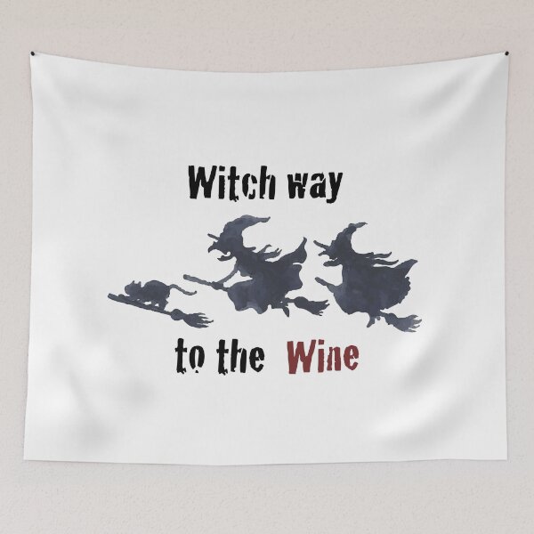 Item preview, Witch way to the Wine designed and sold by FlyingTreg.