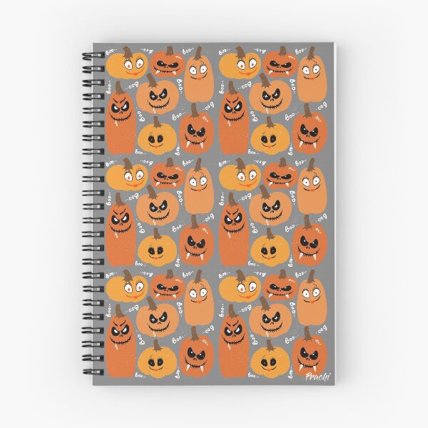 Item preview, HALLOWEEN PUMPKIN - GRAY designed and sold by PrachiManerikar.