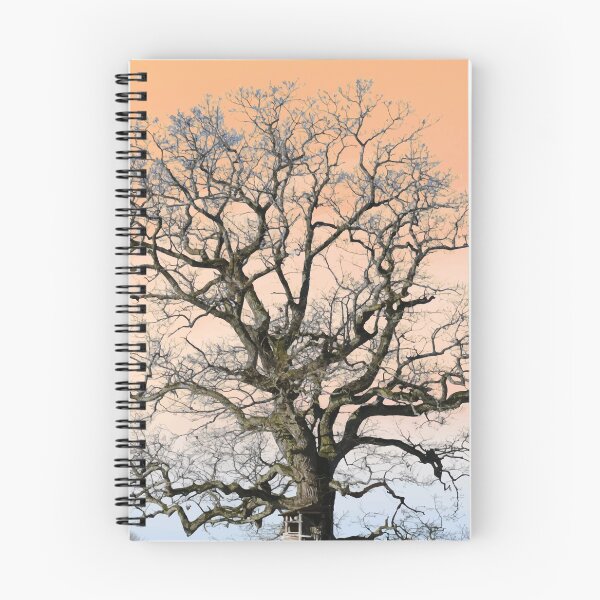 Item preview, Peach Sky and the Autumn Tree designed and sold by PlanetPrints.