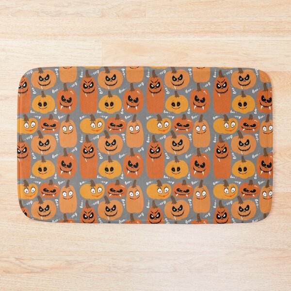 Item preview, HALLOWEEN PUMPKIN - GRAY designed and sold by PrachiManerikar.