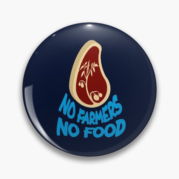 Item preview, No Farmers No Food  designed and sold by FriendsList.