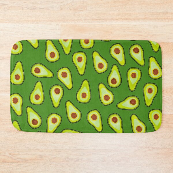 Item preview, Avocado Pattern on Green designed and sold by Harriet Linton.