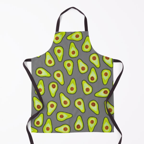 Item preview, Avocado Pattern on Grey designed and sold by Harriet Linton.