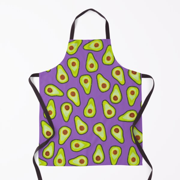 Item preview, Avocado Pattern on Purple designed and sold by Harriet Linton.