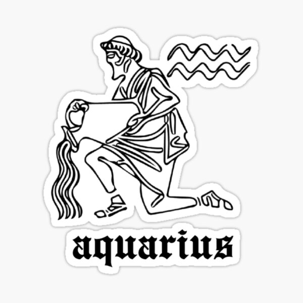 Aquarius Gang  Sticker
