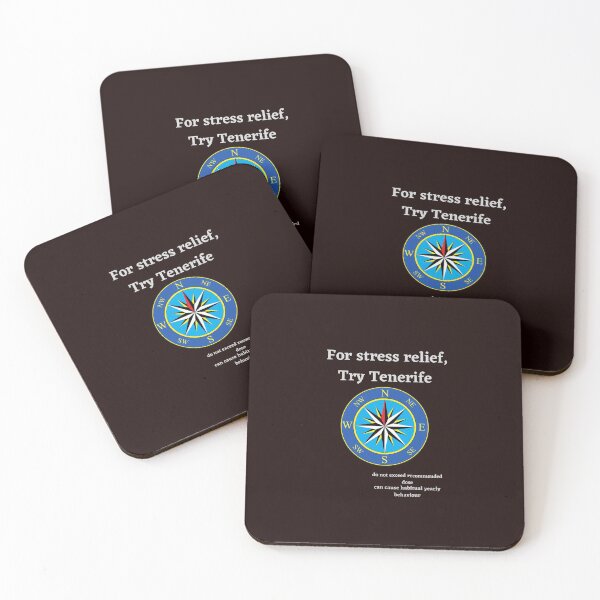Item preview, for stress relief try tenerife designed and sold by amy greaves.