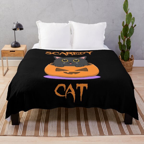Item preview, SCAREDY CAT FUNNY HALLOWEEN designed and sold by Dieowl.