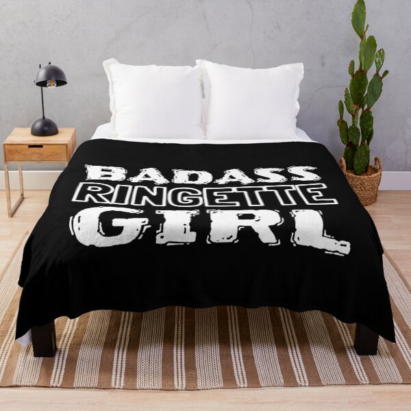Item preview, Badass Ringette Girl Bold designed and sold by jacks-tees.