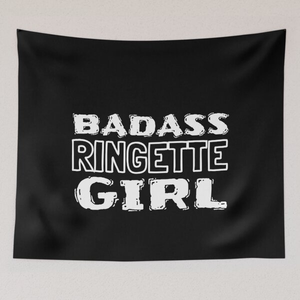 Item preview, Badass Ringette Girl Bold designed and sold by jacks-tees.
