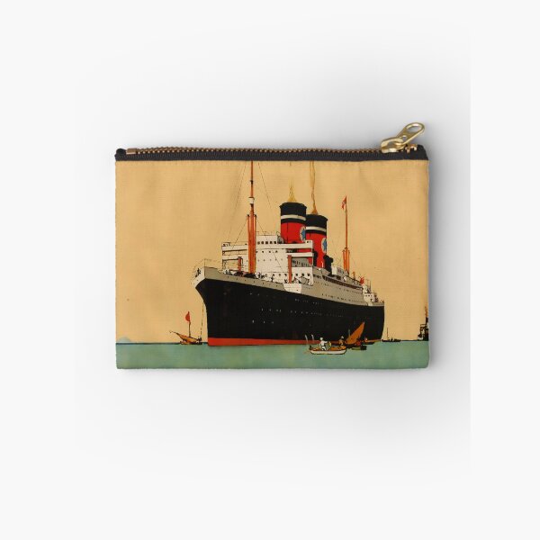 Item preview, Blue Star Line to South America retro poster designed and sold by CorasPosters.