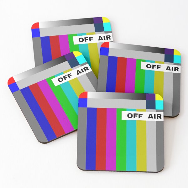 Item preview, SMPTE Standard Definition Television Color Bars Slim Fit designed and sold by Mr Wolf.