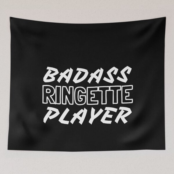 Item preview, Badass Ringette Player Bold designed and sold by jacks-tees.