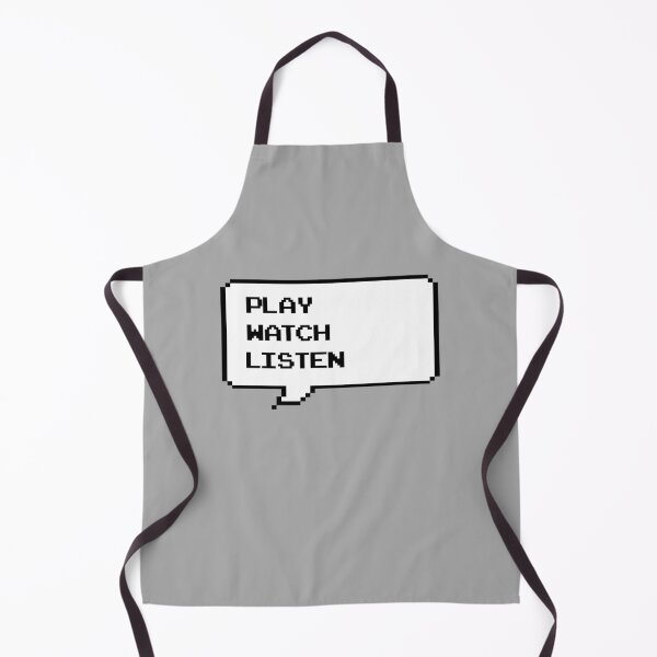 Item preview, Play watch listen retro arcade speech bubble designed and sold by Deegital18.