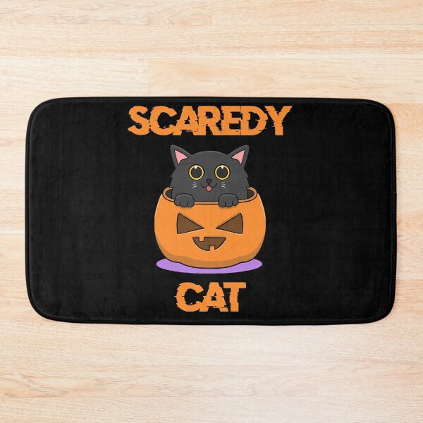 Item preview, SCAREDY CAT FUNNY HALLOWEEN designed and sold by Dieowl.
