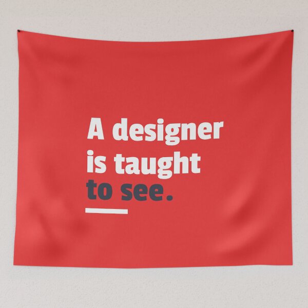 Item preview, A designer is taught to see designed and sold by RareLoot19.