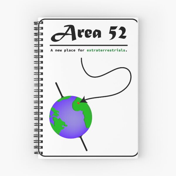 Item preview, Area 52 is new place for aliens designed and sold by Humanstore.