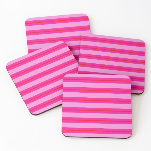Item preview, Pink Red Stripes Pattern designed and sold by Gevover.