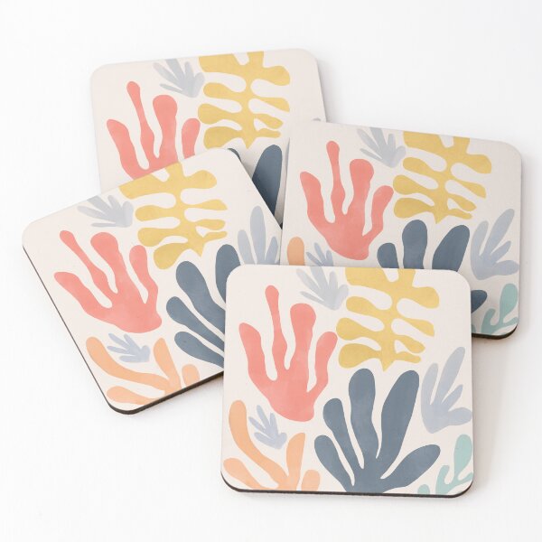 Item preview, Matisse Cutouts Abstract Painting Homage designed and sold by BohemianDesign.
