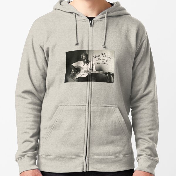 Son House - Master of The Blues Zipped Hoodie