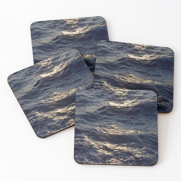 Item preview, Shiny Ocean Waves designed and sold by AlexRinzler.