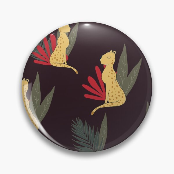 Item preview, Jaguar tropical pattern designed and sold by JokeGysen.