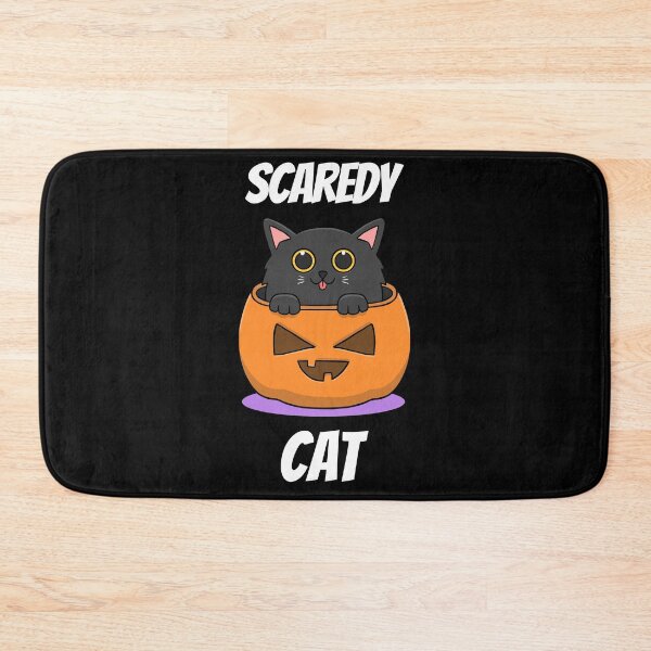 Item preview, SCAREDY CAT FUNNY HALLOWEEN designed and sold by Dieowl.