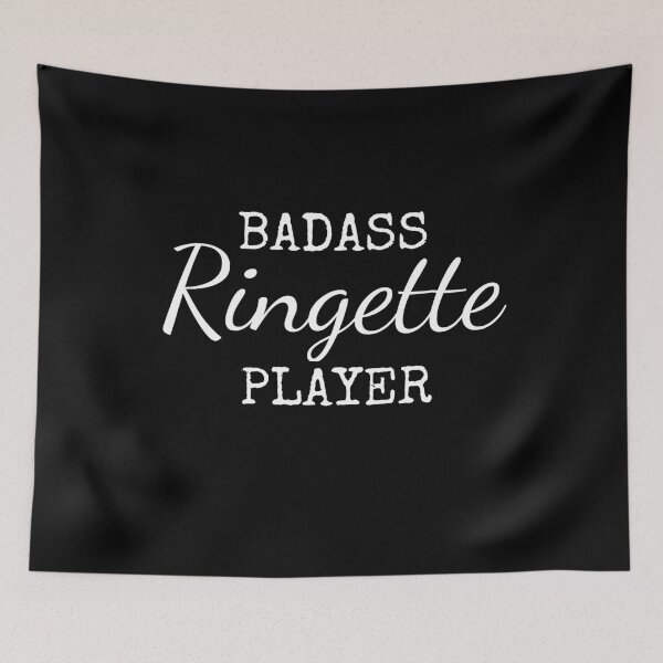 Item preview, Badass Ringette Player Fancy designed and sold by jacks-tees.