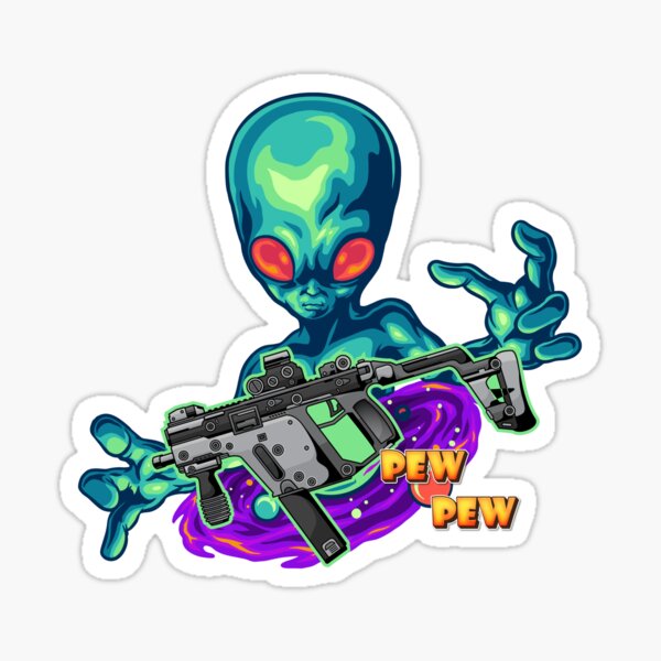 Vista previa del artículo con la obra «Vector extraterrestre de Kriss», diseñado y vendido por SiixIndustries.