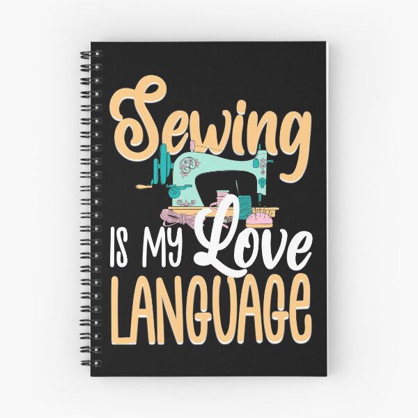 Item preview, Sewing is my Love Language with Pretty Sew Machine for Seamstress designed and sold by WOW TeesAndThings.