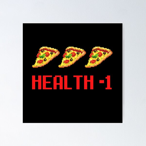 Item preview, Pixel Pizza Diet designed and sold by razvigod.