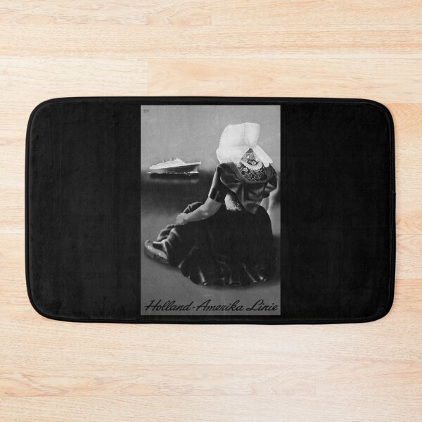 Item preview, Holland Amerika Linie Noire retro poster designed and sold by CorasPosters.