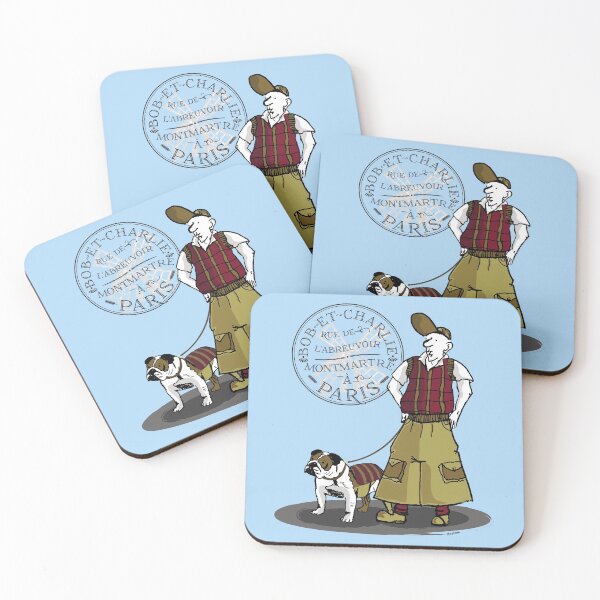 Item preview, Bob Et Charlie Fashion Icons. (Sky Blue) designed and sold by Andrew Moss.