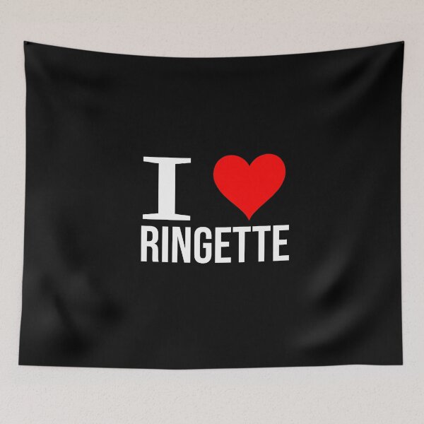 Item preview, I Love Ringette Heart designed and sold by jacks-tees.