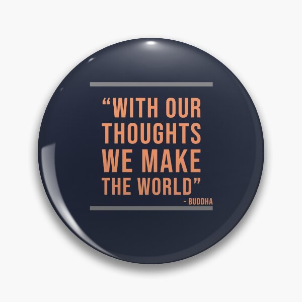 Item preview, With our thoughts we make the World - Buddhism Quote designed and sold by Jamiecsmith1986.