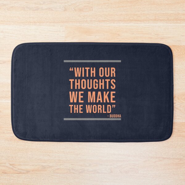 Item preview, With our thoughts we make the World - Buddhism Quote designed and sold by Jamiecsmith1986.