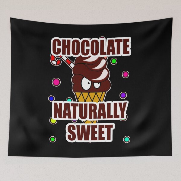 Item preview, Chocolate Naturally Sweet Chocolate Kawaii Cone designed and sold by vineeth.