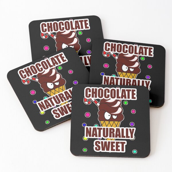 Item preview, Chocolate Naturally Sweet Chocolate Kawaii Cone designed and sold by vineeth.