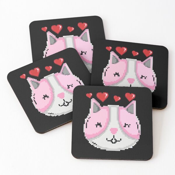 Item preview, Pixel Cat Love designed and sold by razvigod.