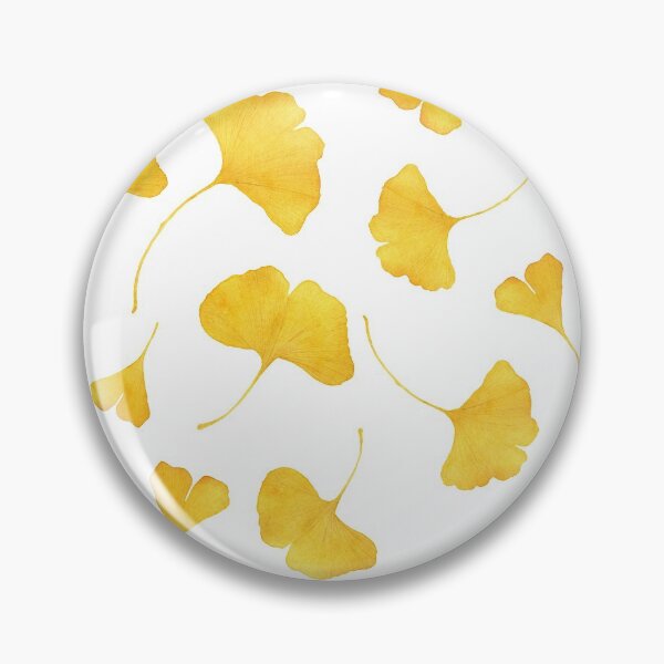 Item preview, Golden Ginkgo Leaves - Fall Colors Repeated Pattern designed and sold by AlicjaCurioseur.