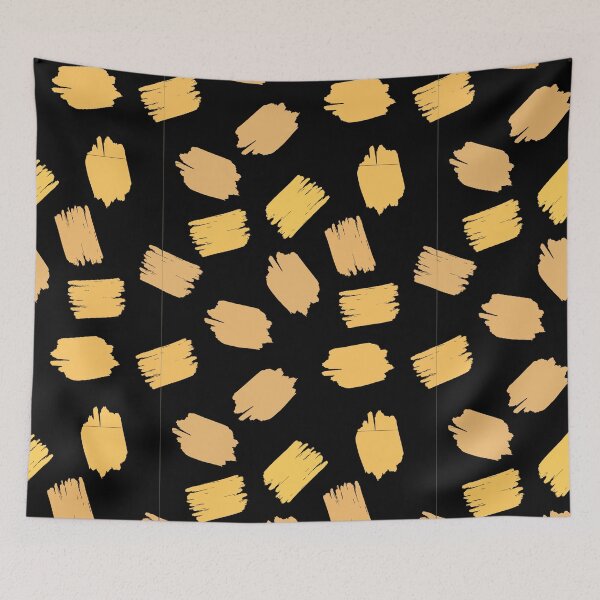 Item preview, Yellow Paint Scribbles Pattern  designed and sold by everything4eva.