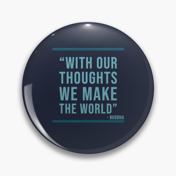 Item preview, With our thoughts we make the World - Buddhist Quote designed and sold by Jamiecsmith1986.