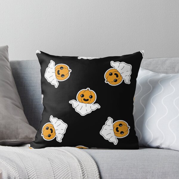 Item preview, Halloween Pattern of Halloween Pumpkin Ghost designed and sold by JayStacksArt.