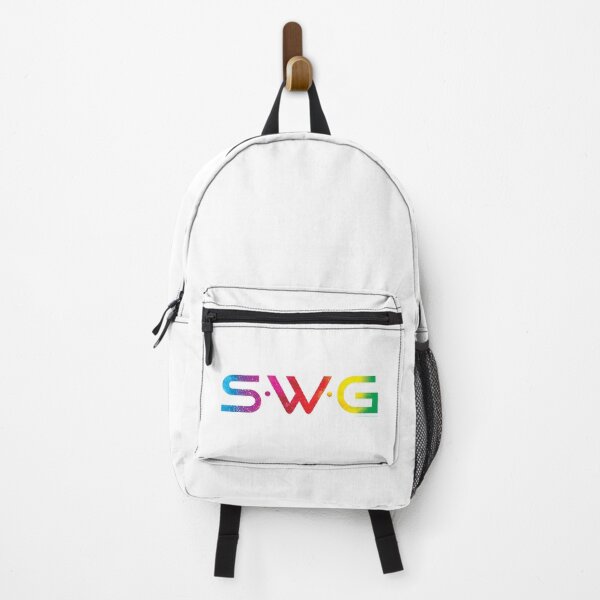 Item preview, "SWG" (Single White Glove) rainbow splash logo. designed and sold by SWG Mixes & Merchandise.