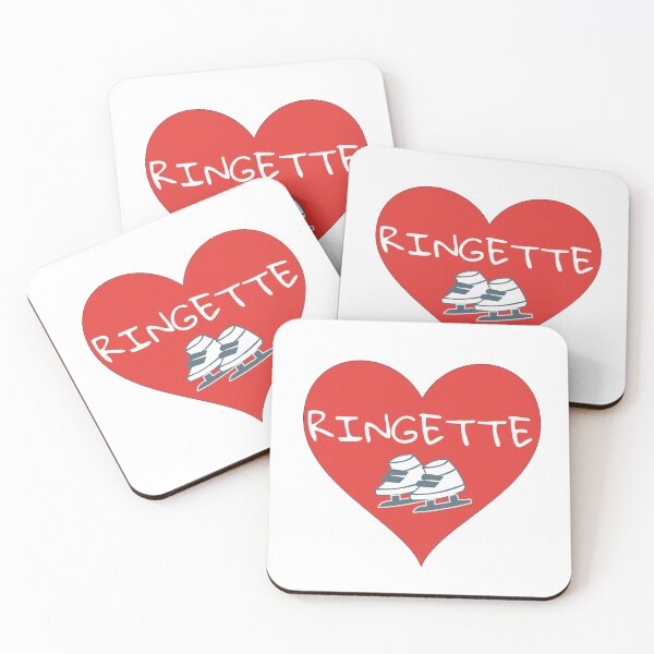 Item preview, Ringette Heart With Skates designed and sold by jacks-tees.