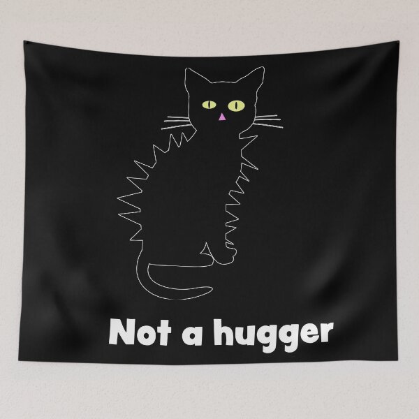Item preview, Introvert cat - not a hugger designed and sold by leonbrouwer.