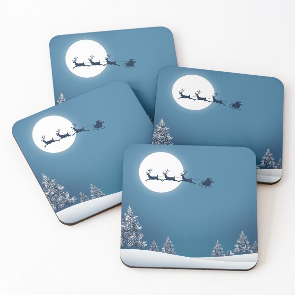 Item preview, Christmas , tree Season december , blue background designed and sold by MarketVisionAV.