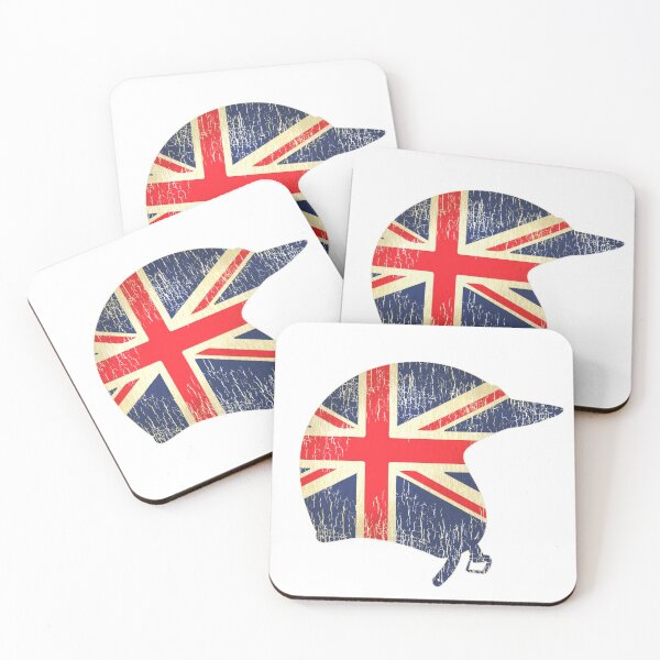 Item preview, British Motorcycle Helmet Racing Heritage designed and sold by BourbonMania.